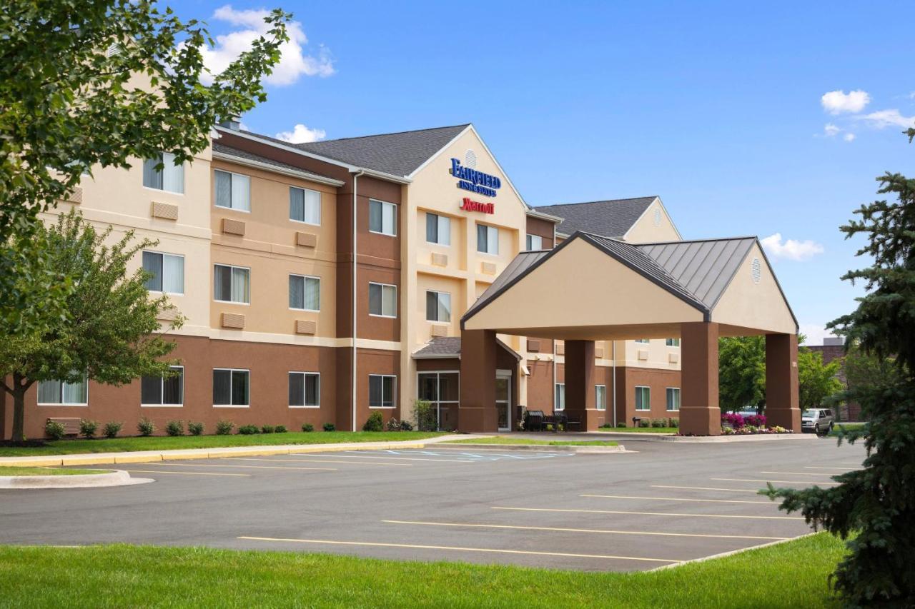 Fairfield Inn & Suites Lansing West Delta Center Township Exterior foto